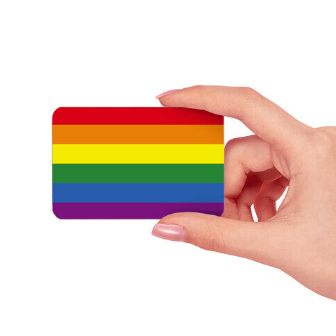 Gay Pride Flag Credit Card Skin